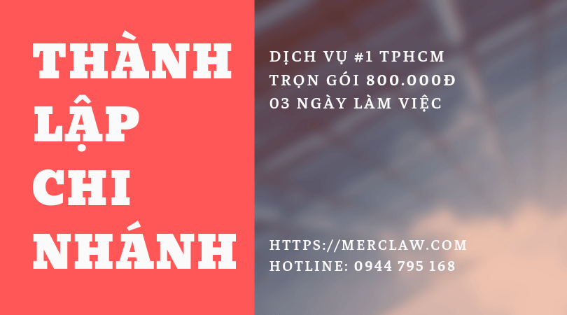 Thành lập chi nhánh công ty TNHH 1 thành viên